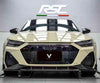 Audi RS6 & RS7 C8 2020-ON with Aftermarket Parts - Front Lip Carbon Fiber from Ventus Veloce