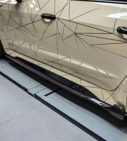 Audi RS6 & RS7 C8 2020-ON with Aftermarket Parts - Side Skirts Carbon Fiber from Ventus Veloce