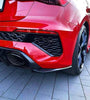 Audi RS3 8Y 2022-ON with Aftermarket Parts - Real Carbon Fiber Rear Diffuser & Canards from Ventus Veloce
