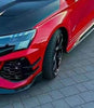 Audi RS3 8Y 2022-ON with Aftermarket Parts - Front Canards Carbon Fiber from Ventus Veloce