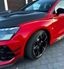 Audi RS3 8Y 2022-ON with Aftermarket Parts - Front Canards Carbon Fiber from Ventus Veloce