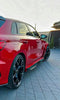 Audi RS3 8Y 2022-ON with Aftermarket Parts - V2 Style Real Carbon Fiber Side Skirts from Ventus Veloce