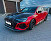 Audi RS3 8Y 2022-ON with Aftermarket Parts - V2 Style Real Carbon Fiber Side Skirts from Ventus Veloce