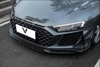 Audi R8 Gen 2 Facelift 2020 2021 2022 2023 with Aftermarket Parts - Front Lip Carbon Fiber / FRP from Ventus Veloce