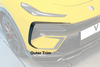 Lotus Eletre 2023 2024 with Aftermarket Parts - PK Style Front Bumper Outer & Inner Trim Pre-preg Carbon Fiber from Ventus Veloce