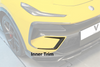 Lotus Eletre 2023 2024 with Aftermarket Parts - PK Style Front Bumper Outer & Inner Trim Pre-preg Carbon Fiber from Ventus Veloce
