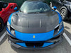 Ferrari 296 GTB GTS with Aftermarket Parts - Front Intake Vents Cover FRP / Carbon Fiber from Ventus Veloce