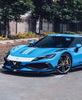 Ferrari 296 GTB GTS with Aftermarket Parts - Front Lip FRP / Carbon Fiber from Ventus Veloce