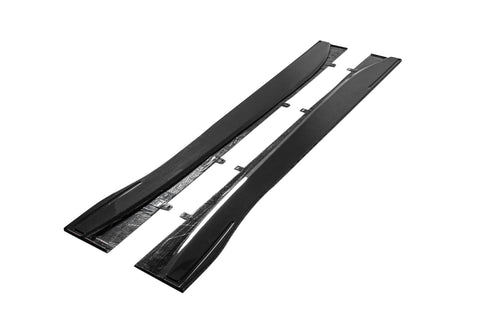 Aston Martin DB11 V8 V12 2017 2018 2019 2020 2021 2022 2023 with Aftermarket Parts - Rocker Panels & Side Skirts Extensions Side Skirt Set Carbon Fiber from Ventus Veloce