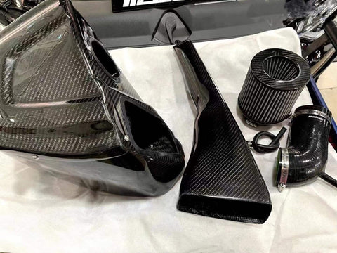 Audi A4 A5 B9 B9.5 2017-ON (EA888 low output) with Aftermarket Parts - Air Intake Systems Pre-preg Carbon Fiber from Ventus Veloce