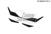 Audi R8 Gen 2 2020 2021 2022 2023 with Aftermarket Parts - Front Canards Carbon Fiber from Ventus Veloce