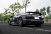Audi R8 Gen 2 2020 2021 2022 2023 with Aftermarket Parts - Side Skirts Carbon Fiber from Ventus Veloce