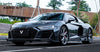 Audi R8 Gen 2 2020 2021 2022 2023 with Aftermarket Parts - Side Blades Carbon Fiber from Ventus Veloce