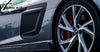 Audi R8 Gen 2 2020 2021 2022 2023 with Aftermarket Parts - Side Blades Carbon Fiber from Ventus Veloce