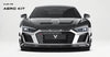Audi R8 Gen 2 2020 2021 2022 2023 with Aftermarket Parts - Front Canards Carbon Fiber from Ventus Veloce