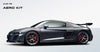 Audi R8 Gen 2 2020 2021 2022 2023 with Aftermarket Parts - Front Canards Carbon Fiber from Ventus Veloce