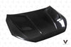 Audi RS3 S3 A3 8Y 8Y.5 2022-ON with Aftermarket Parts - Hood Bonnet Double-sided Dry Pre-preg Carbon Fiber from Ventus Veloce