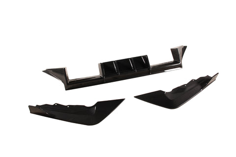 BMW M2C M2 G87 2023-ON with Aftermarket Parts - V1 Rear Diffuser Pre-preg Carbon Fiber from Ventus Veloce