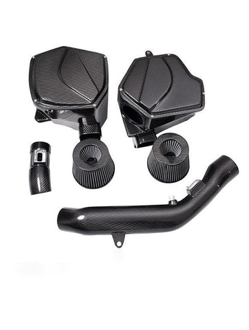 BMW M2C M3 M4 F87 F80 F81 F82 F83 2015-2021 with Aftermarket Parts - Air Intake Systems Pre-preg Carbon Fiber from Ventus Veloce