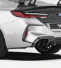BMW M8 M8C F91 F92 F93 2019-ON with Aftermarket Parts - PT Rear Bumper Upper Valences Pre-preg Carbon Fiber from Ventus Veloce