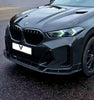 BMW X6 M60I xDrive40i G06 LCI 2024-ON with Aftermarket Parts - PT Front Bumper Upper Valences Pre-preg Carbon Fiber from Ventus Veloce