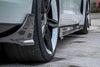 Porsche Taycan & Cross Turismo Base/4/4S/GTS/Turbo/Turbo S 2020 2021 2022 2023 2024 with Aftermarket Parts - Side Skirts Pre-preg Carbon Fiber from Ventus Veloce