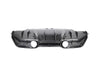 Ferrari F8 Tributo Spider 2020 2021 2022 2023 with Aftermarket Parts - Rear Diffuser & Canards Carbon Fiber from Ventus Veloce