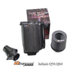 Infiniti Q50 2.0T 2014 2015 2016 2017 2018 2019 2020 2021 2022 2023 2024 with Aftermarket Parts - Air Intake Systems Pre-preg Carbon Fiber from Ventus Veloce