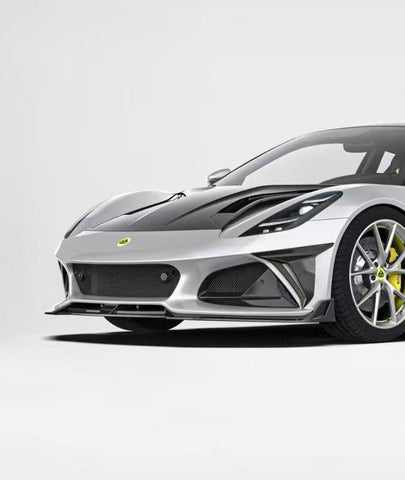 Lotus Emira 3.6 V6 2.0 Four-cylinder 2022-ON with Aftermarket Parts - Front Upper Valences Pre-preg Carbon Fiber from Ventus Veloce