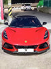 Lotus Emira 3.6 V6 2.0 Four-cylinder 2022-ON with Aftermarket Parts - Front Upper Valences Pre-preg Carbon Fiber from Ventus Veloce