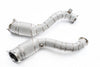 McLaren 720S 2018 2019 2020 2021 2022 2023 with Aftermarket Parts - 100 & 200 & 300 CELL & NO CAT Downpipe Stainless Steel from Ventus Veloce