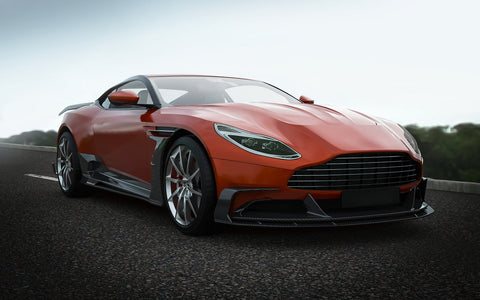Aston Martin DB11 V8 V12 2017 2018 2019 2020 2021 2022 2023 with Aftermarket Parts - Fender Trim Carbon Fiber from Ventus Veloce