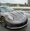 Porsche 911 992.1 Carerra Base/S/T/4/4S/Targa 4/Targa 4S/GTS/GT3/Turbo/Turbo S 2020 2021 2022 2023 2024 & 911 992.2 Carerra Base/S/T/4/4S/Targa 4/Targa 4S/GTS/Turbo/Turbo S 2025-ON with Aftermarket Parts - Front Bumper Carbon Fiber from Ventus Veloce