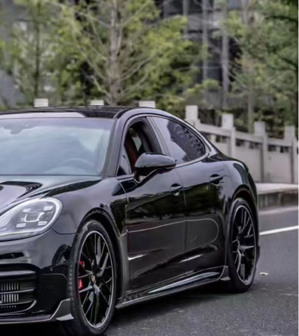 Porsche Panamera 4 & 4S & Turbo 971.1 971.2 (fits both pre-facelift & facelift, Left & Right Hand Drive) 2017 2018 2019 2020 2021 2022 2023 with Aftermarket Parts - Mirror Cover Carbon Fiber from Ventus Veloce