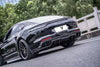 Porsche Panamera 4 & 4S & Turbo 971.1 971.2 (fits both pre-facelift & facelift) 2017 2018 2019 2020 2021 2022 2023 (Standard Wheel Base) with Aftermarket Parts - Rear Diffuser Pre-preg Carbon Fiber from Ventus Veloce