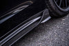 Porsche Panamera 4 & 4S & Turbo 971.1 971.2 (fits both pre-facelift & facelift) 2017 2018 2019 2020 2021 2022 2023 (Standard Wheel Base) with Aftermarket Parts - Side Skirts Pre-preg Carbon Fiber from Ventus Veloce