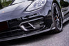 Porsche Panamera 971.2 RWD/Base/4/4S 2021 2022 2023 (base bumper only) with Aftermarket Parts - Front Lip Pre-preg Carbon Fiber from Ventus Veloce