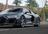 Audi R8 Gen 2 2020 2021 2022 2023 with Aftermarket Parts - Front Canards Carbon Fiber from Ventus Veloce