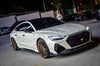 Audi RS6 & RS7 C8 2020-ON with Aftermarket Parts -Real Carbon Fiber Front Lip from Ventus Veloce