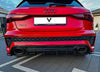 Audi RS3 8Y 2022-ON with Aftermarket Parts - Real Carbon Fiber Rear Diffuser & Canards from Ventus Veloce