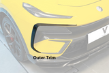 Lotus Eletre 2023 2024 with Aftermarket Parts - PK Style Front Bumper Outer & Inner Trim Pre-preg Carbon Fiber from Ventus Veloce