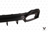Audi RS6 & RS7 C8 2020-ON with Aftermarket Parts -Real Carbon Fiber Rear Diffuser from Ventus Veloce