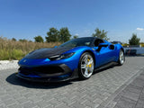 Ferrari 296 GTB GTS with Aftermarket Parts - Front Lip FRP / Carbon Fiber from Ventus Veloce