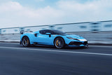 Ferrari 296 GTB GTS with Aftermarket Parts - Side Skirts FRP / Carbon Fiber from Ventus Veloce