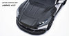 Aston Martin DB11 V8 V12 2017 2018 2019 2020 2021 2022 2023 with Aftermarket Parts - Front Canards Carbon Fiber from Ventus Veloce