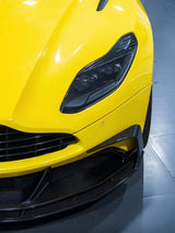 Aston Martin DB11 V8 V12 2017 2018 2019 2020 2021 2022 2023 with Aftermarket Parts - Front Canards Carbon Fiber from Ventus Veloce