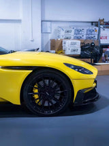 Aston Martin DB11 V8 V12 2017 2018 2019 2020 2021 2022 2023 with Aftermarket Parts - Front Canards Carbon Fiber from Ventus Veloce