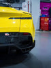Aston Martin DB11 V8 V12 2017 2018 2019 2020 2021 2022 2023 with Aftermarket Parts - Rear Diffuser & Canards Carbon Fiber from Ventus Veloce