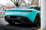 Aston Martin DB11 V8 V12 2017 2018 2019 2020 2021 2022 2023 with Aftermarket Parts - Rear Diffuser & Canards Carbon Fiber from Ventus Veloce