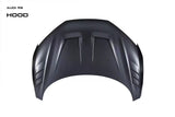 Audi R8 Gen 2 2017 2018 2019 2020 2021 2022 2023 with Aftermarket Parts - Vented Hood Bonnet Carbon Fiber from Ventus Veloce